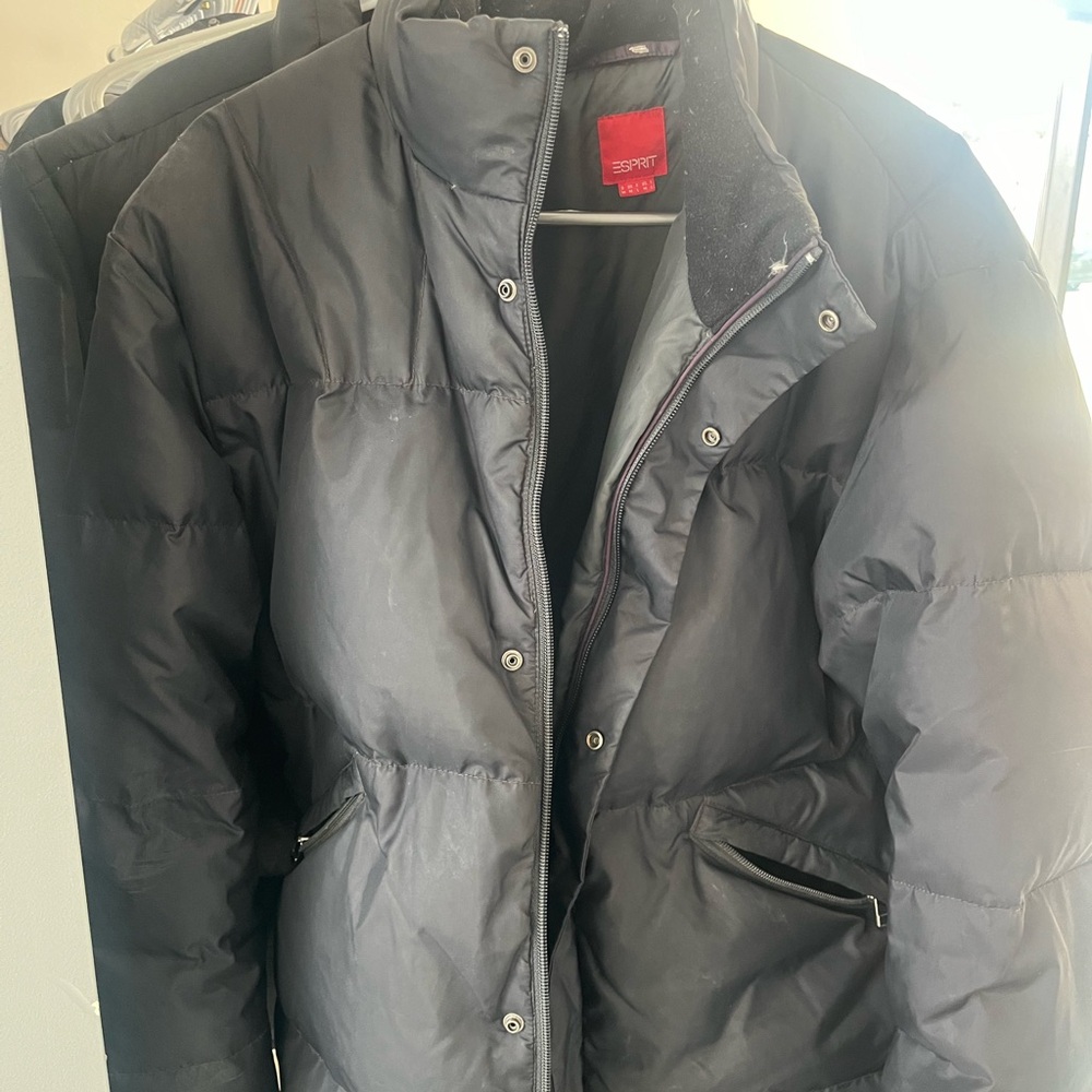 Esprit Black Men's Puffer Jacket